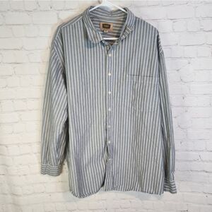 Men's The Foundry Supply Co longsleeve button-down shirt, size 3XLT